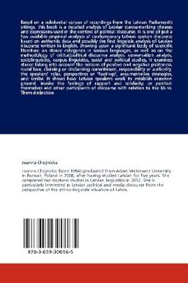 Linguistic Markers Of Stance In Latvian Parliamentary - 