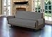 Linen Store Furniture Protector, Quilted Microsuede Machine Washable Sofa Slipcover with Tucks Perfect for Kids, Dogs, Pets (Gray, Sofa)