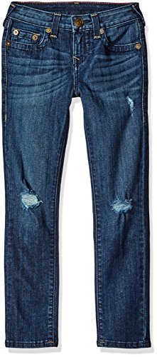 True Religion Girls' Casey Skinny Jean-Midnight and