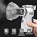 Ultrasonic Nebulizer, Portable Mini Handheld Inhale Nebulizer Rechargeable Silent Cool Mist Mesh Compressor Steam Inhaler Kit Inhaler Machine Automizer for Children Adult