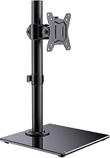 ErGear Single Monitor Stand 13-32” Freestanding VESA 75x75 100x100 view 1