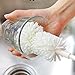 Trycooling Sponge Bottle Cleaning Brushes Long Handle Kitchen Cup Brush Cleaner White