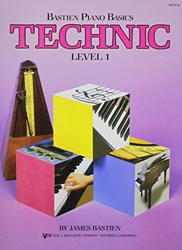 Bastien Piano Basics Level 1 - Learn to Play Four Book Set - Includes Level 1 Piano, Theory, Technic, and Performance Books