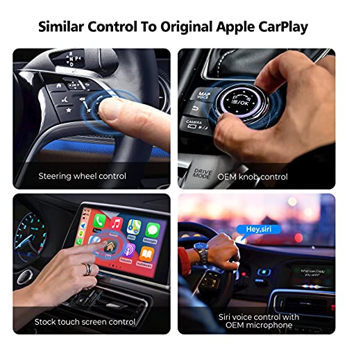 OTTOCAST Wireless CarPlay Adapter 2021 New Upgrade Speed Faster Apple