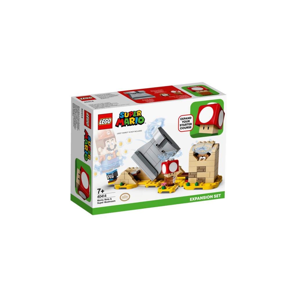 LEGO 40414 Super Mario Monty Mole & Super Mushroom Expansion
