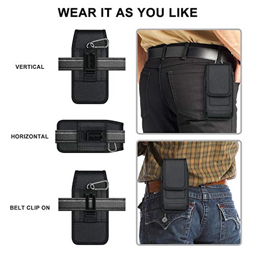 vertical cell phone holster