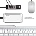 UNITEK Multi-in-1 USB 3.0 3-Port Hub and Micro SD Card Reader+OTG Adapter for Macbook Microsoft Surface Ultrabooks Laptops Tablet PCs with USB Port, OTG Smartphone