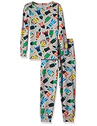 Gymboree - Pijama de manga larga ajustada de 2 piezas para niños
