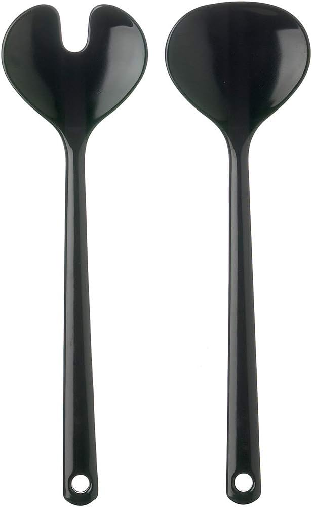 Salatbesteck Synthesis, schwarz