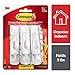 Command 2-packages of 3 lb Capacity White Utility Hooks, 12 hooks total, Decorate Damage-Free, Medium (17001-6ES) primary