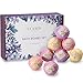 OLAXER 8 Bath Bombs Gift Set, Floral Essential Oils Natural Ingredients Bath Bombs Kit, Great Gift for Men and Women