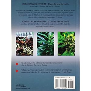 Marihuana en Interior: El Sencillo Arte del Cultivo (Spanish Language Edition) (Spanish Edition)