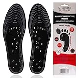 Mindinsole Acupressure Magnetic Insoles Massage Foot Massaging Insole Reflexology Pain Relief Washable and Cuttable for Men and Women (Size:US M(4.5-12.5) W(6-14))