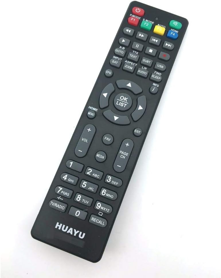 Universal Remote, Universal Sat Tv Box Remote Control Satellite Set Top Stv Dvb-T2 for All Gtpl Rr Stb-2000 Scv Logic Eastern Haier Lpipl Mx03