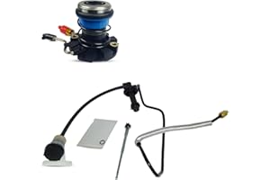 Tiny Force Manual Trans Clutch Slave Clutch Master Cylinder Line Assembly Compatible with 1995-2012 Ford Ranger Explorer; Mazda B2300 B2500 B3000 B4000 Replace CC649032 136.65719 07-140 M0724 PM0720