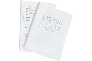 New 2026 New Embroidery Stitch Book Kit, Portable All Scenario Embroidery Stitch Book,Comes with a Complete Toolkit and Instr