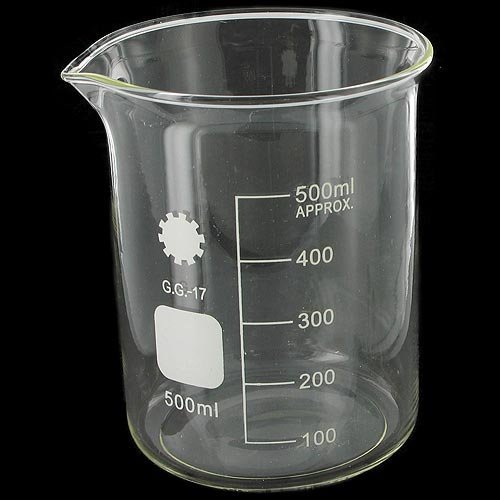 Beaker 500ml Glass Amazon Com Industrial Scientific