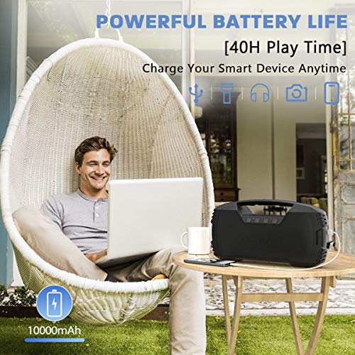 AOMAIS GO Bluetooth Speakers, 40H 