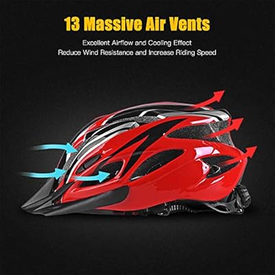 Extaum Bike Helmet Lightweight Bicycle Helmet With Visor In Mold Mountain Road Bike Cycling Helmet Outdoor Sport Protective Helmet For Men And Women Buy Online At Best Price In Ksa Souq Is Now