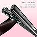 Jinri Professional Hair Straightener 1 Inch Ceramic Titanium Flat Iron Fast Heating with Auto Shut Off LED Digital Display & Anti Scald 3D Floating Plate (Black)