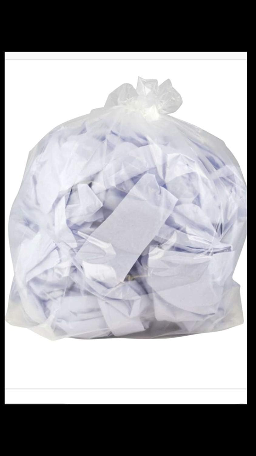 Clear Sacks - Large: 18 x 29 x 39ins 50 / Pack