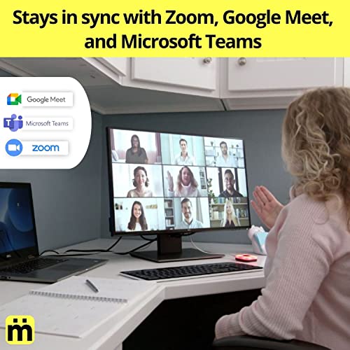 Mutesync USB Mute Button for Zoom, Teams, and Meet. Mac and PC