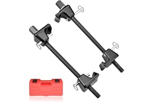 Prokomon Macpherson Strut Spring Compressor Tool; Heavy Duty Universal Coil Spring Compressor Tool for Car Truck ATV UTV Moto