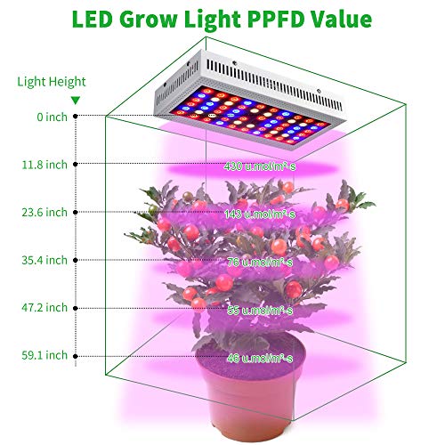 1000W LED Grow Light Full Spectrum Growing Lamps for Hydroponic Indoor Plants Dual Switch(XXF-1000W)