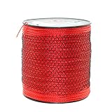 Parts Camp Premium Spiral Trimmer Cord .095 in 5 LB Trimmer Line 1765 Foot Spool Red Heavy-Duty Trimmer Cord
