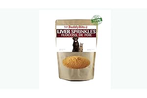 Pure Liver Sprinkles | Buddy Bits Beef Liver Powder for Dog Food Topper | Add to Food Helps Eating and Appetite | Made in Can