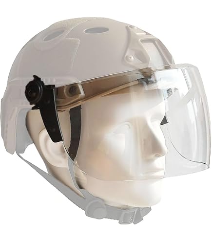 Casque Tactique Airsoft Paintball - Protection Militaire - Rails Accessoires - Beige
