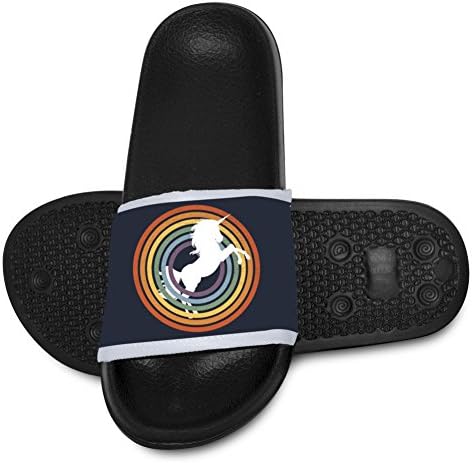 AolaZW Kids' Unicron Beach Sandal Non-Slip Bath Slipper Black 9 B(M) US little Kid