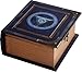 Grimoire Pro Tour, Arbiter | Wooden Spellbook Style Fabric Lined Portable Deck Box for MTG, Yugioh, and Other TCG | 350+ Card Capacity