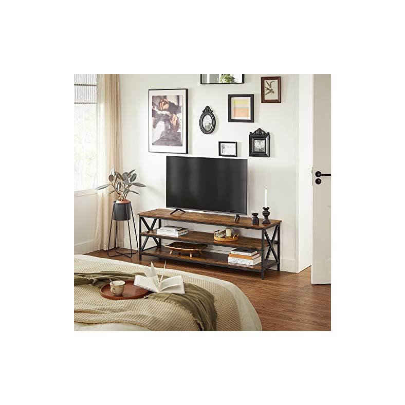 VASAGLE Mueble de TV, Mesa de TV, para televisores de hasta 65 Pulgadas