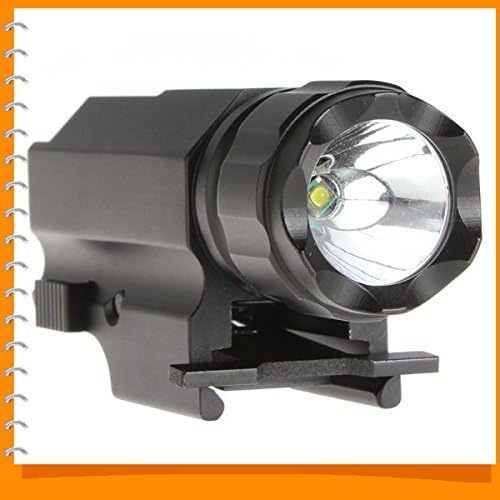 FBUY 5pcs! Securitylng 600 Lumen CREE-XP-G R5 LED Gun Flashlight Torch Flash Light with Quick Release Weaver Mount --- Emitting Color:White