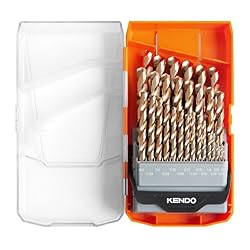 KENDO 29PCS Cobalt Drill Bit Set