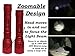 Jeep Wrangler Accessories Firecracker Red (Rubicon Red) Colored LED Flashlight with Roll Bar Holster. Holster fits Jeep Jk rollbar also. Color match is for 2018-2019 Jeep JL Accessories, 1000 Lumens