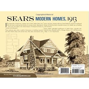 Sears Modern Homes, 1913 (Dover Architecture)