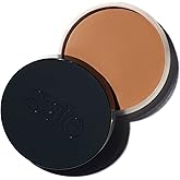 Saie Sun Melt Cream Bronzer - Buildable Balm Face Bronzer for Effortless Sculpting - Cream Contour Enriched with Vitamin C, Nourishing Skincare Ingredients & a Natural Finish - Medium Bronze (1 oz)
