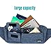 EOTW Waist Pocket Travel Pouch Sports Phone Holder Travel Pocket Fanny Pack Running Belt Waist Pack Money Belt Pocket For iPhone 6 6S Plus 5S, Galaxy S4 S5 S6 S7 Edge, Note 5 4 3, LG G3 G4 G5-Blue
