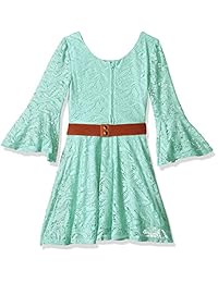 Amy Byer - Vestido de manga larga para niña