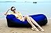 HAKE Dual Purpose Inflatable Sofa with Portable Carry Bag for Outdoor and Indoor use (U-Shape Pillow+Chair) (Purple Lounger)