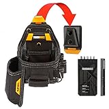 Toughbuilt Tape Measure / Utility Knife Pouch + Notebook & Pencil, TB-CT-25X