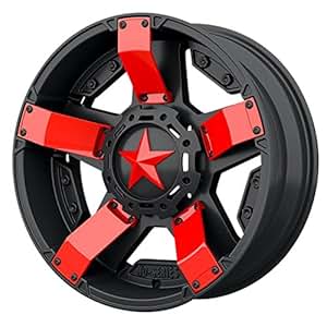 Amazon.com: Red XD Series XD811 Rockstar 2 Inserts For 14x7 +0 ATV