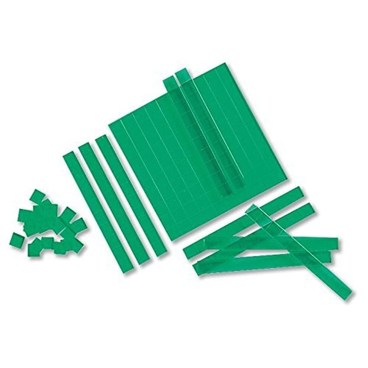 Photo 1 of hand2mind Overhead Base Ten Blocks, Set of 52