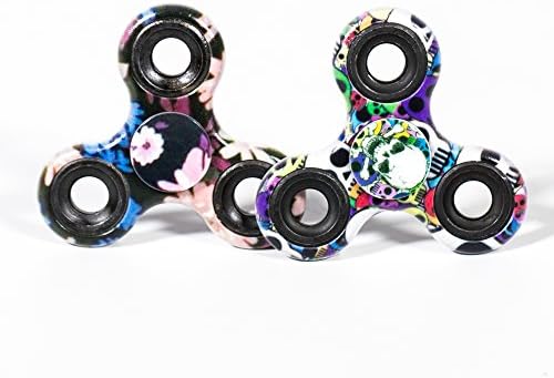 Hand Spinner Fidget Toys CONSWELL High Speed Rotate Bearing Stress Reducer for Children and Adults Camouflage (Pack of 2)