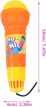 TOYANDONA 4pcs Echo Microphone Toy Kids Party Music Prop Plastic Child view 3