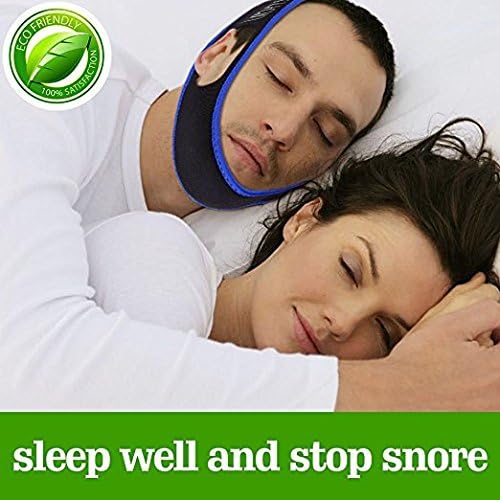 Anti Snoring Chin Strap, Snore Stopper, Adjustable Sleep Snore Jaw Strap, Stop Snoring Sleep Aid, Snoring Solution, Soft Comfortable Snore Device, Snore Guard, 1Pcs - New Generation by FASHION FR