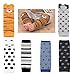 Baby Toddler Cozy Soft Cotton Leg Warmers Boys Girls Kneepads Knee Warmers Pack of 6