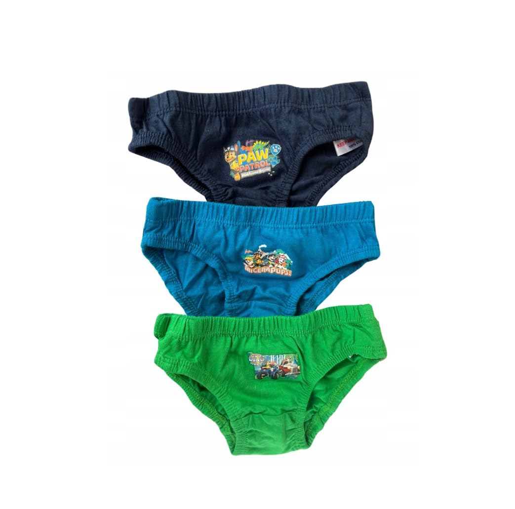Pack of 3 - Boys Paw Patrol Briefs Underwear Pants (4-5 Years) Multi